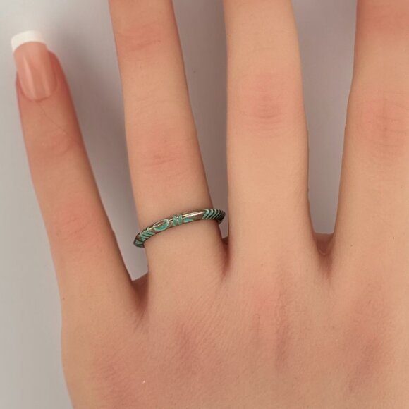 Set of 3 Stacking Symbol Rings - Picture 6 of 15